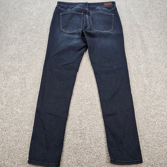 Abercrombie Fitch Women Jeans Dark Wash Slim Fit Size 10 Reg - Picture 2 of 6